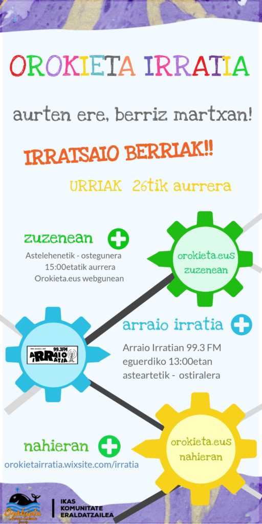 Orokieta Irratia 20-21